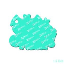 Alternative view of Spooky Season – Mini Acrylic Charm Blank (1.5") | Optional Sticker or UV DTF