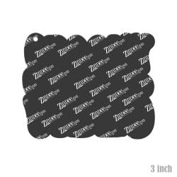 Alternative view of Spooky Vibes – Acrylic Keychain Blank (3") | Optional Sticker or UV DTF