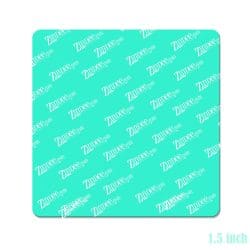 Square – Mini Acrylic Charm Blank (1.5") No Hole | Optional Sticker or UV DTF