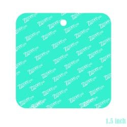 Square – Mini Acrylic Charm Blank (1.5") | Optional Sticker or UV DTF