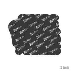 Alternative view of Stars Stripes Call Lights – Acrylic Keychain Blank (3") | Optional Sticker or UV DTF