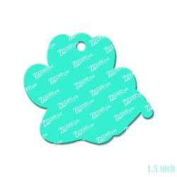 Alternative view of Stethoscope Paw Print – Mini Acrylic Charm Blank (1.5") | Optional Sticker or UV DTF