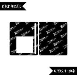 Sticky Note Holder (Pen Version) (Black Acrylic)