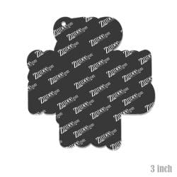 Alternative view of Stop Screaming – Acrylic Keychain Blank (3") | Optional Sticker or UV DTF