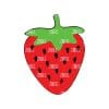 Strawberry – Mini Acrylic Charm Blank (1.5") | Optional Sticker or UV DTF