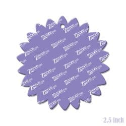 Alternative view of Sunflower – Acrylic Keychain Blank (2.5") | Optional Sticker or UV DTF