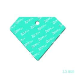 Alternative view of Superhero – Mini Acrylic Charm Blank (1.5") | Optional Sticker or UV DTF