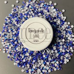 Tanzanite AB Hotfix Rhinestone ss10 (machine cut) 10 Gross