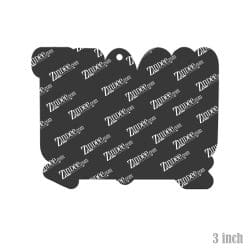 Alternative view of Teach Arrow – Acrylic Keychain Blank (3") | Optional Sticker or UV DTF