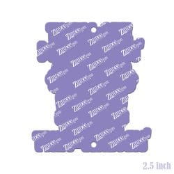 Alternative view of They See Me Rollin – Acrylic Lanyard Blank (2.5") 2 Holes | Optional Sticker or UV DTF