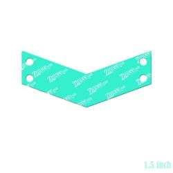 Alternative view of Thin Chevron – Mini Acrylic Charm Blank (1.5") | Optional Sticker or UV DTF(4 holes)