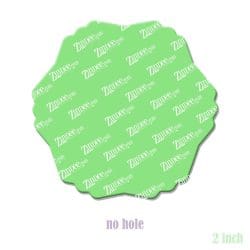 Alternative view of Triple Hexagon Frame – Acrylic Badge Reel Blank (2") No Hole | Optional Sticker or UV DTF