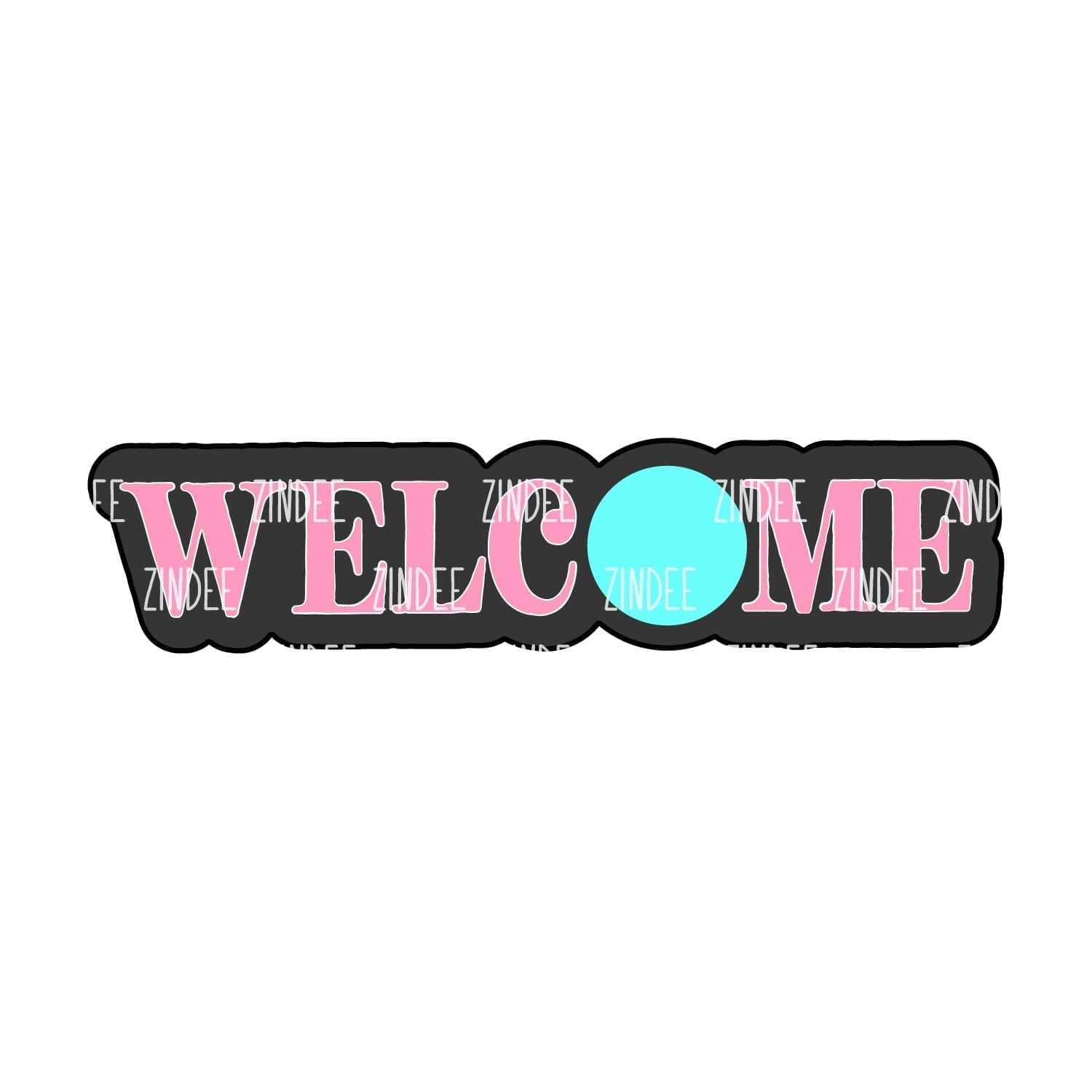 WELCME 3" letters - Image 2