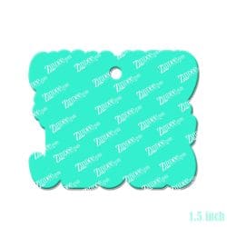 Alternative view of Y'all Need Jesus – Mini Acrylic Charm Blank (1.5") | Optional Sticker or UV DTF