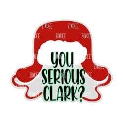 You Serious Clark – Mini Acrylic Charm Blank (1.5") | Optional Sticker or UV DTF