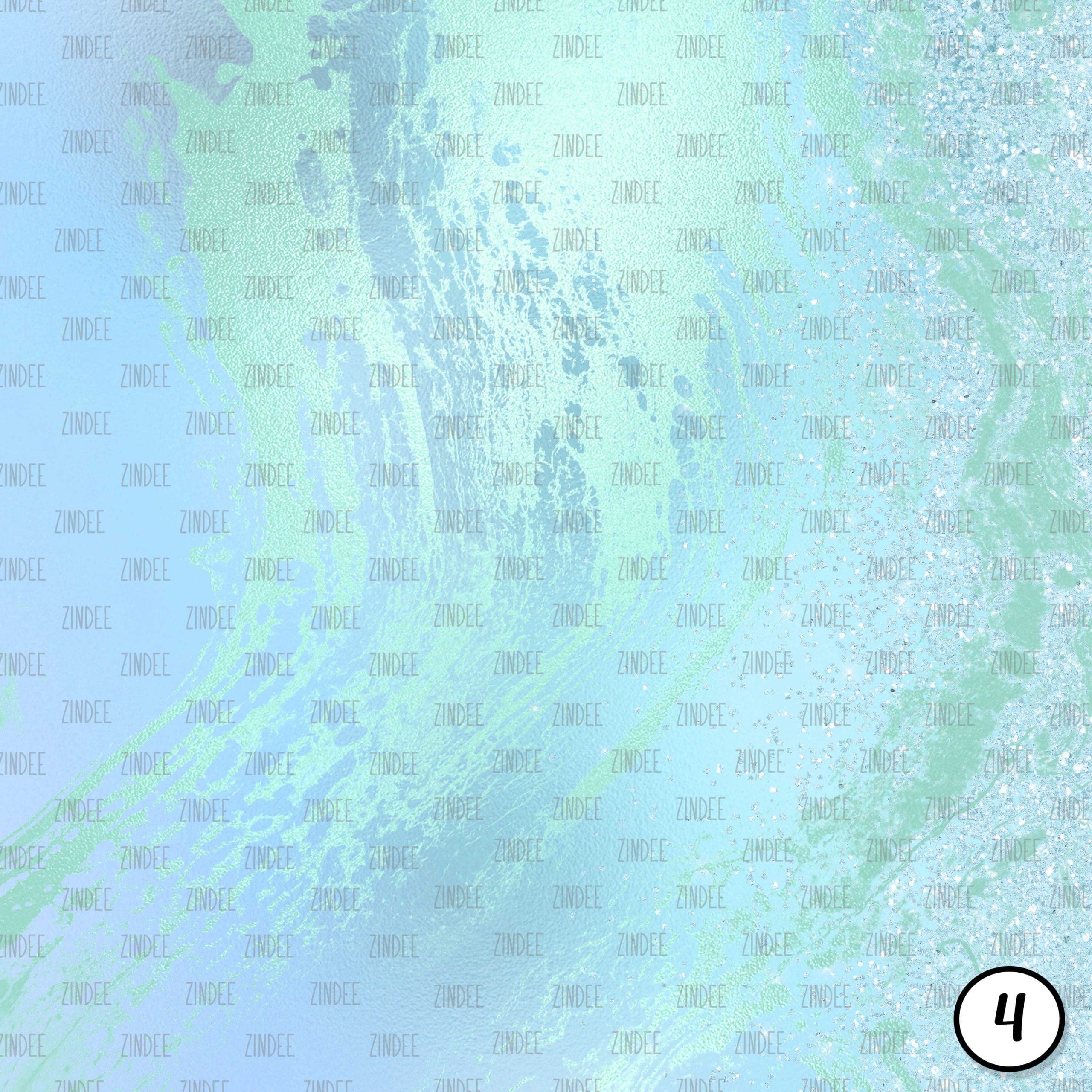 Aqua Swirls (vinyl) - Image 5