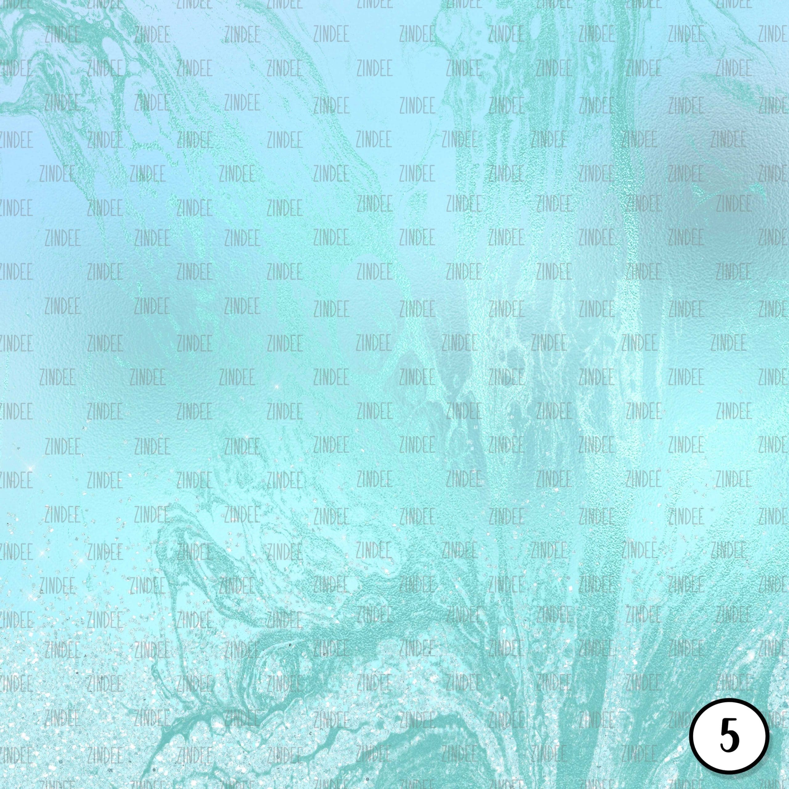 Aqua Swirls (vinyl) - Image 6