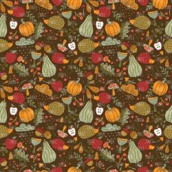 Autumn Harvest Brown seamless (digital paper)