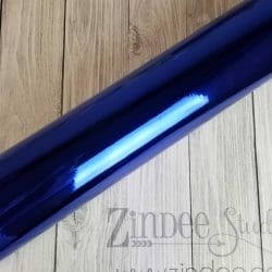 Blue Chrome Adhesive Vinyl