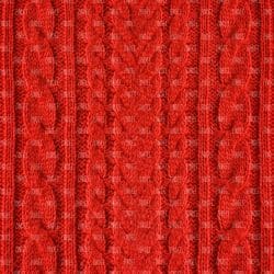 Cable Knit Sweater Red (digital paper)