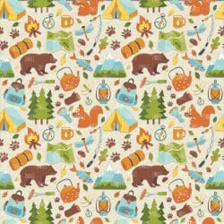 Camping Adventure seamless (digital paper)
