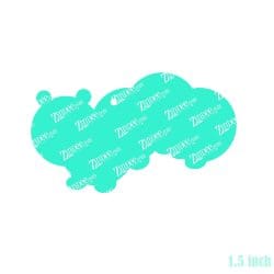 Caterpillar – Mini Acrylic Charm Blank (1.5") | Optional Sticker or UV DTF - Image 2