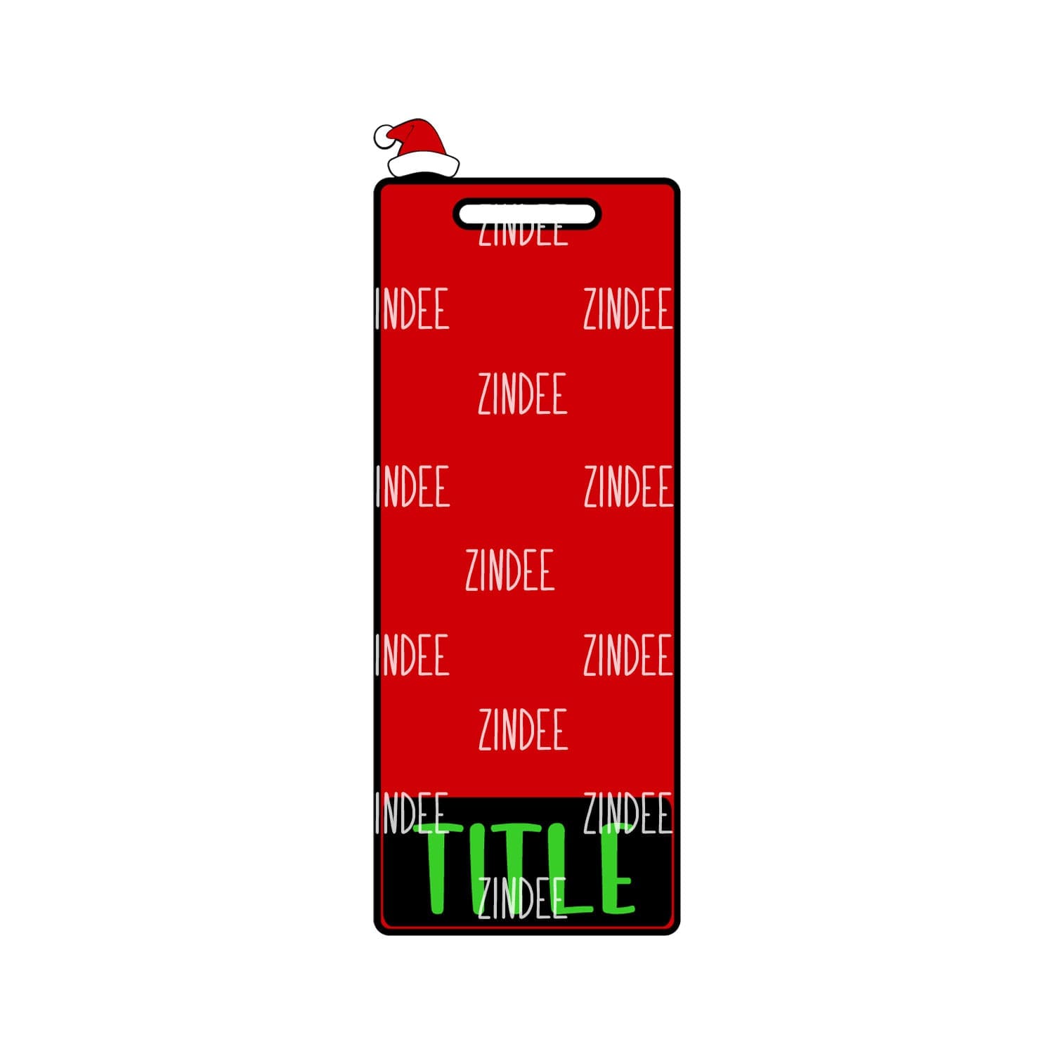 Christmas Badge Buddy Vertical (Extended-Version) (lightweight acrylic) - Image 2