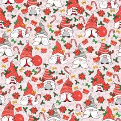 Gnomes Christmas seamless (digital paper)