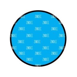 Alternative view of Circle – Mini Acrylic Charm Blank (1.5") | Optional Sticker or UV DTFWHITE NO HOLE