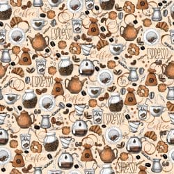 Coffee Shop seamless (digital paper)