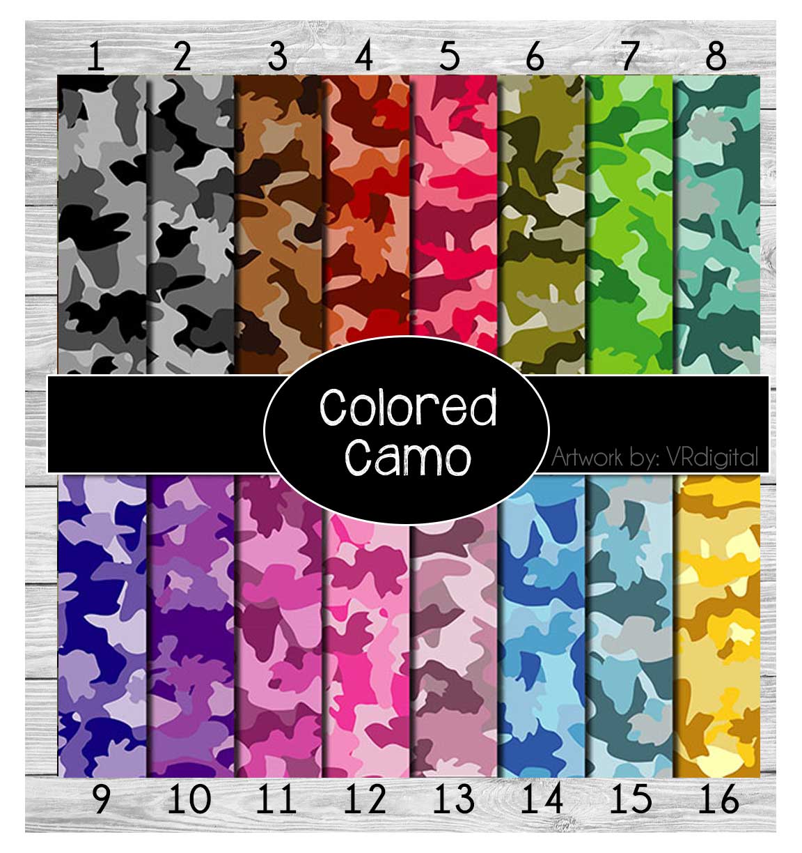Colored Camo (vinyl)
