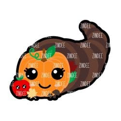 Cornucopia – Acrylic Keychain Blank (3") | Optional Sticker or UV DTF