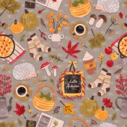 Cozy Autumn Taupe seamless (digital paper)