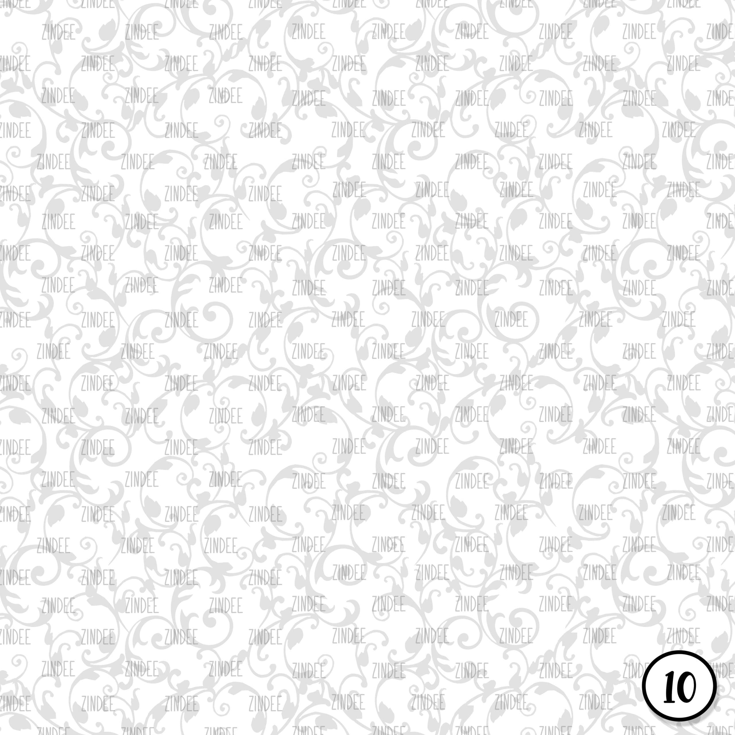 Damask White (vinyl) - Image 11