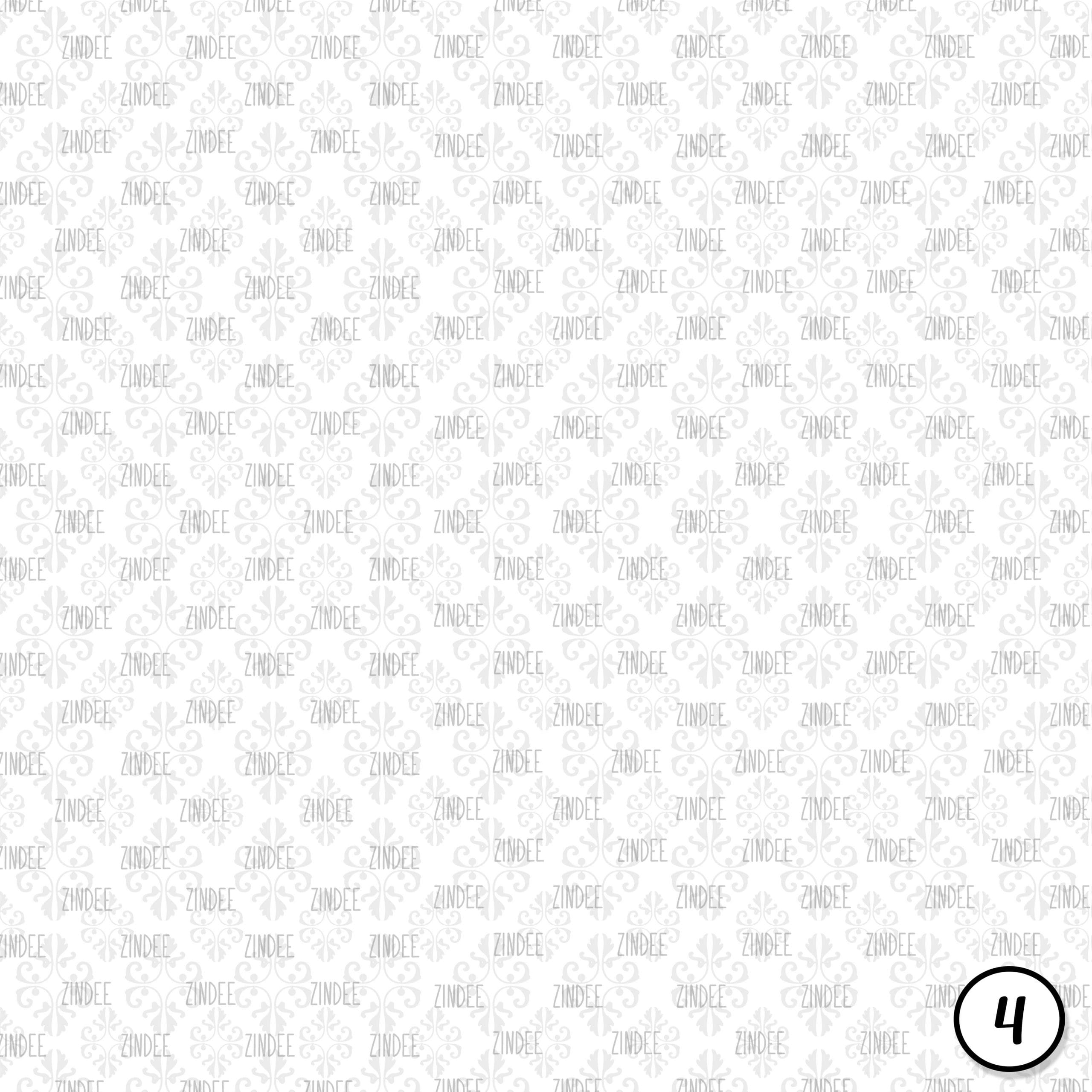 Damask White (vinyl) - Image 5