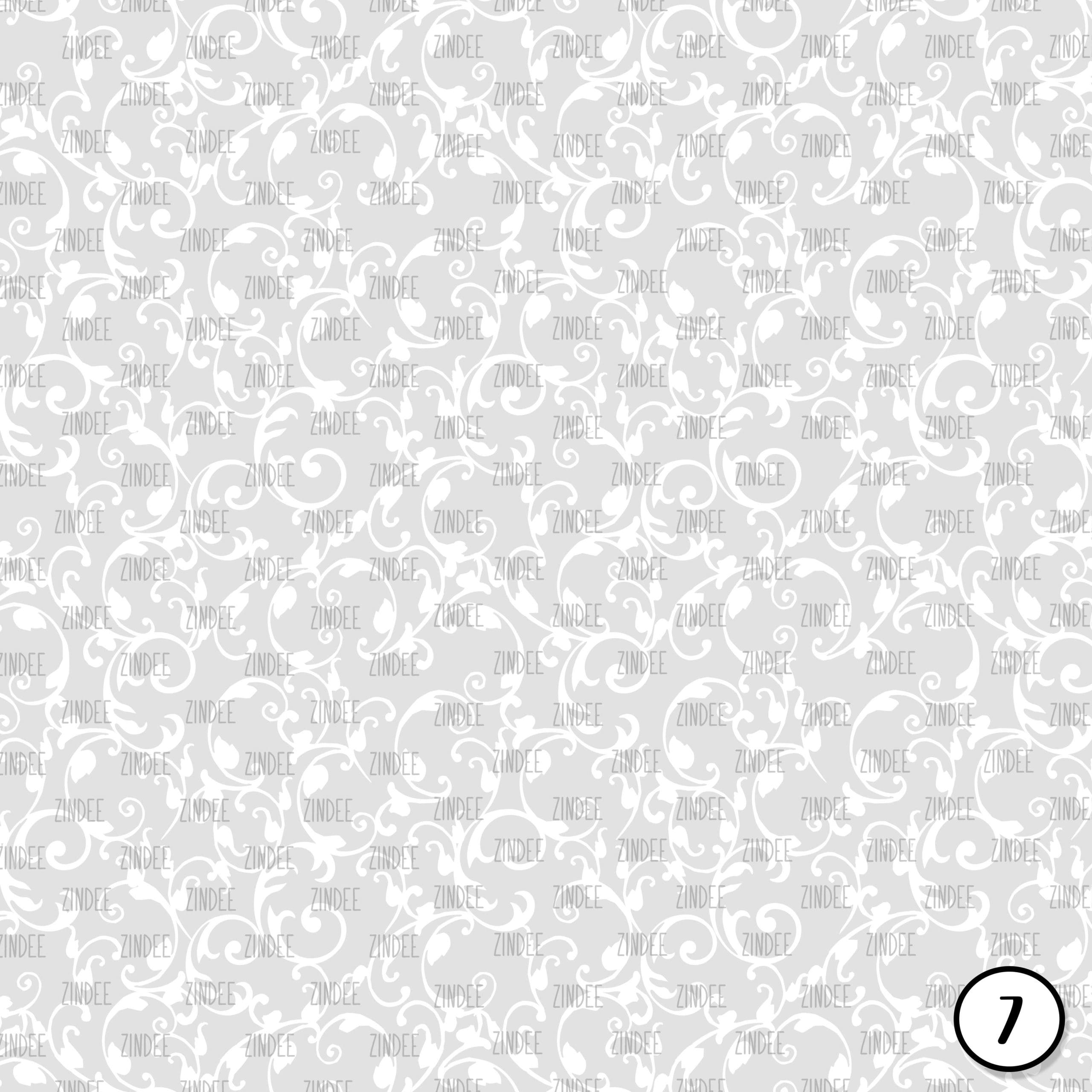 Damask White (vinyl) - Image 8