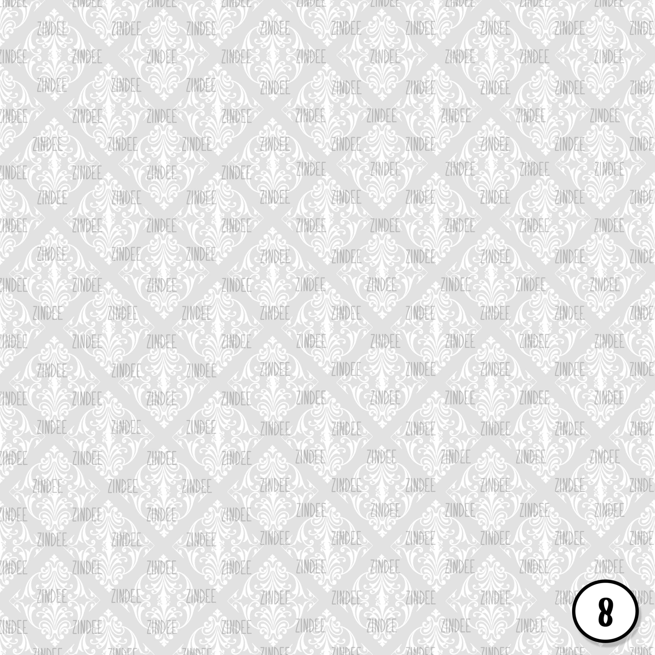 Damask White (vinyl) - Image 9