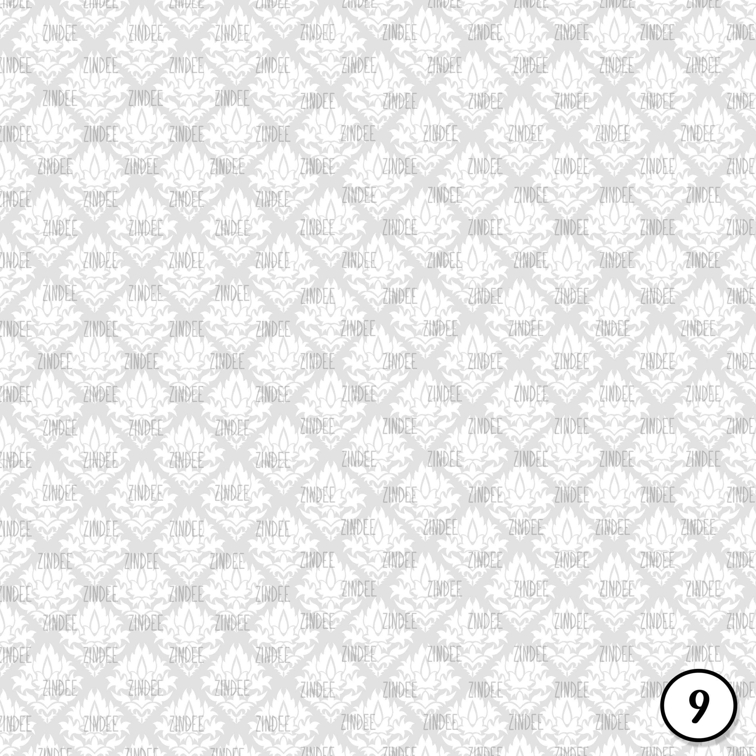 Damask White (vinyl) - Image 10