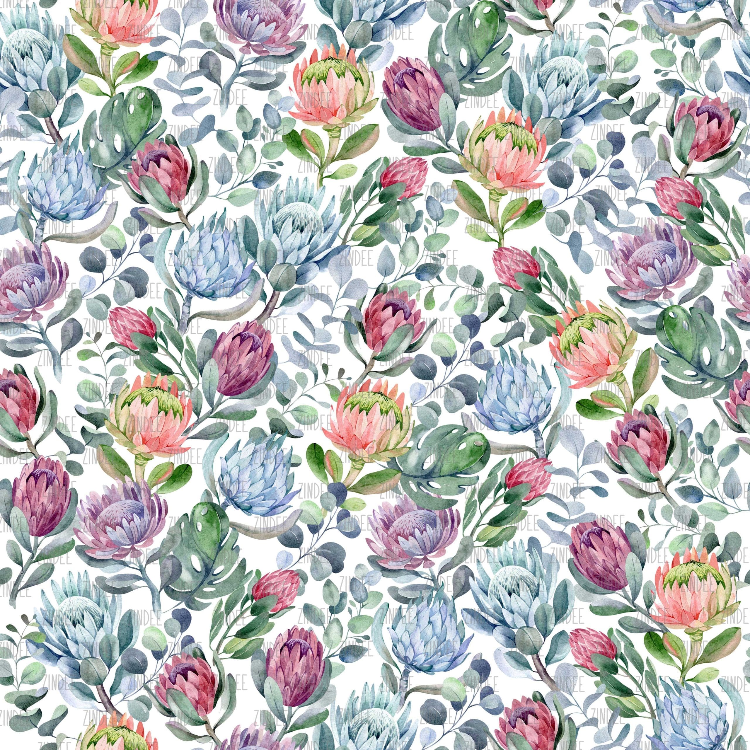Desert Floral seamless (digital paper)