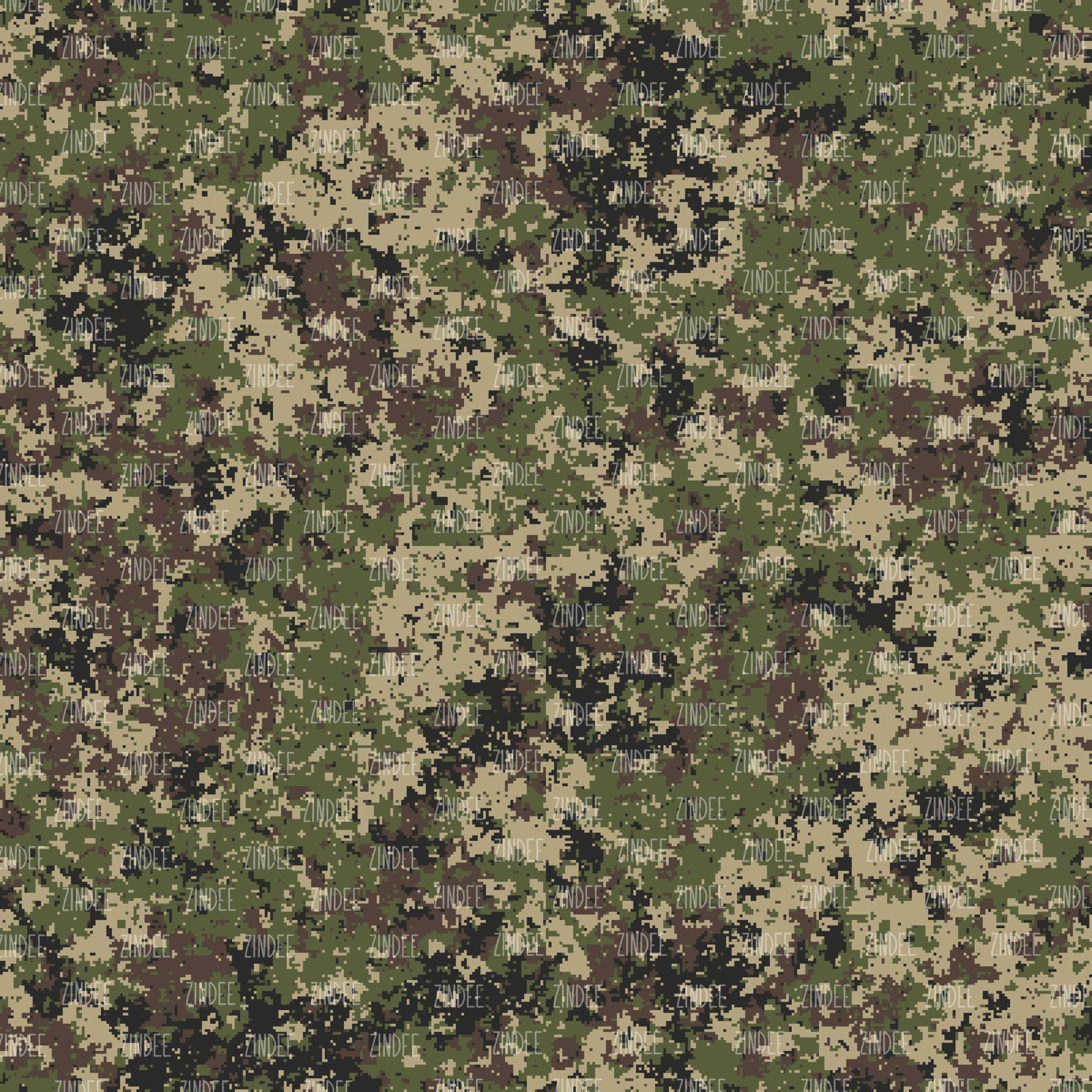 Digital Camo Dark (vinyl)