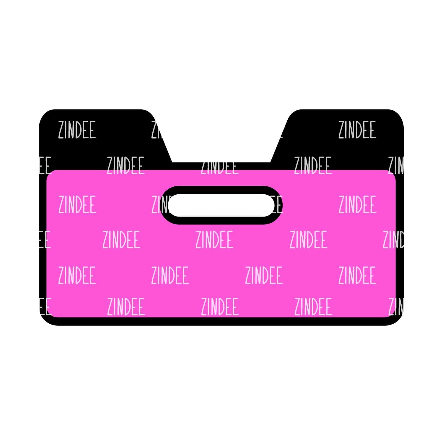 Double Tab Badge Topper (Vertical) (lightweight acrylic) - Image 2