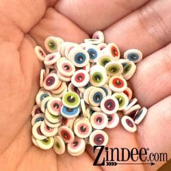 Alternative view of Eyeballs Polymer Clay