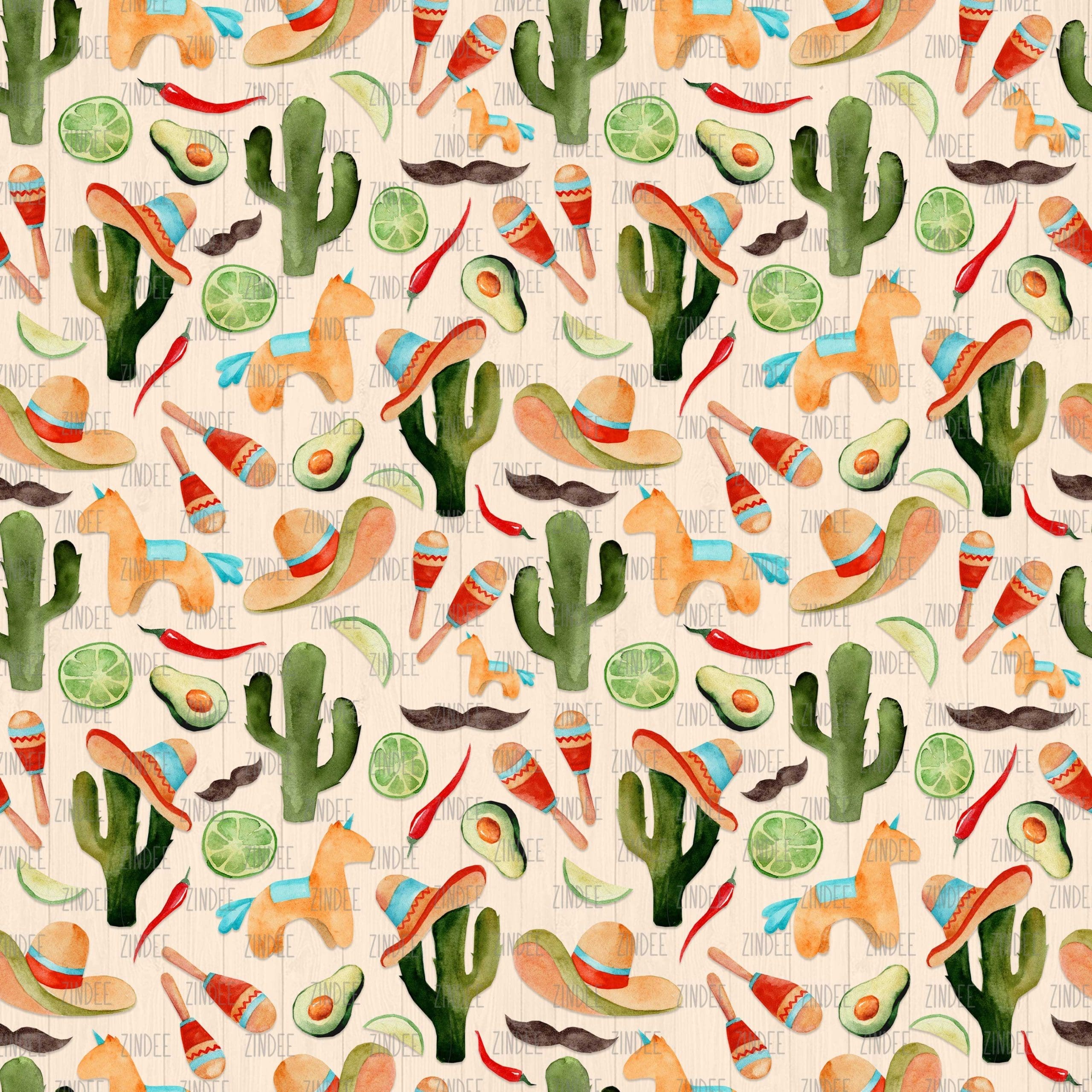 Fiesta seamless (vinyl)