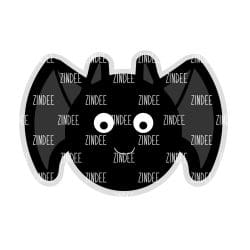 Fluffy Bat – Mini Acrylic Charm Blank (1.5") | Optional Sticker or UV DTF
