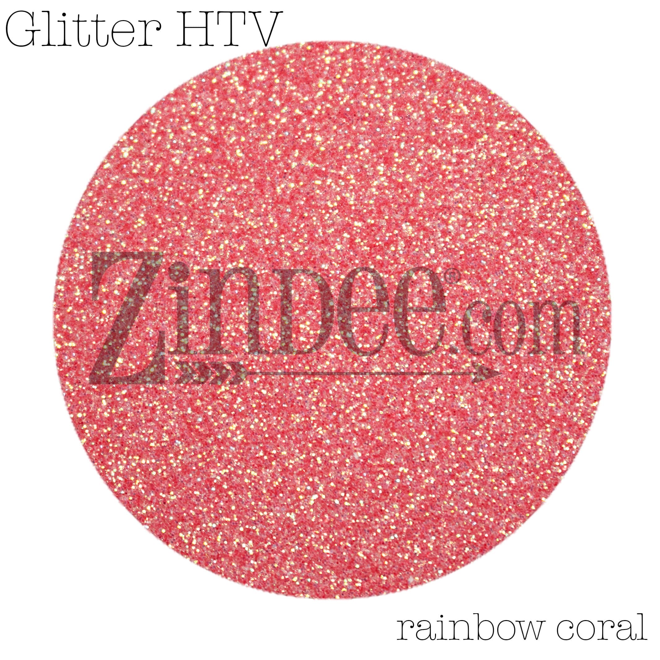 Siser Glitter (Rainbow Coral)