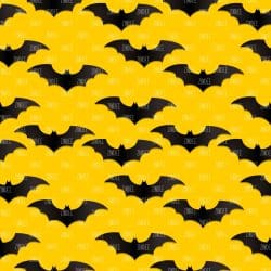 Gold and Black Bats seamless (vinyl)