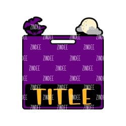 Alternative view of Halloween Badge Buddy Horizontal (lightweight acrylic)