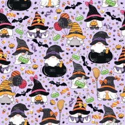 Gnomes Halloween seamless(vinyl)