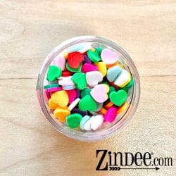 Heartfetti Polymer Clay