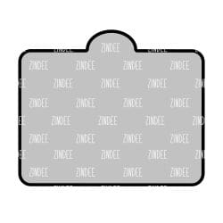 Identification Tag – Mini Acrylic Charm Blank (1.5") | Optional Sticker or UV DTF